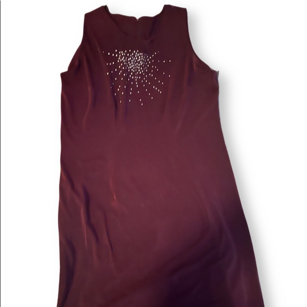 Maroon dress